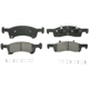 Purchase Top-Quality Front Semi Metallic Pads by WAGNER - ZX934 pa23