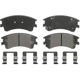 Purchase Top-Quality Front Semi Metallic Pads by WAGNER - ZX957 pa25