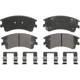 Purchase Top-Quality Front Semi Metallic Pads by WAGNER - ZX957 pa4