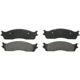 Purchase Top-Quality WAGNER - ZX965 - Front Semi Metallic Pads pa3