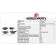 Purchase Top-Quality WORLDPARTS SYNERGY - WSD1107MH - Plaquettes avant semi-métallique pa2
