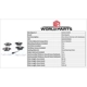 Purchase Top-Quality WORLDPARTS SYNERGY - WSD1319MH - Plaquettes avant semi-métallique pa2