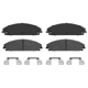 Purchase Top-Quality IDEAL BRAKE - XMD1058 - Front Disc Brake Pad Set pa1