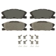 Purchase Top-Quality IDEAL BRAKE - XMD1767 - Front Disc Brake Pad Set pa1