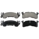 Purchase Top-Quality WAGNER - SX153 - Front Disc Brake Pads pa1