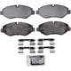 Purchase Top-Quality WAGNER - SX1693 - SevereDuty Disc Brake Pad Set pa4