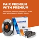 Purchase Top-Quality WAGNER - SX679 - SevereDuty Disc Brake Pad Set pa6