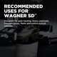 Purchase Top-Quality WAGNER - SX882 - SevereDuty Disc Brake Pad Set pa6