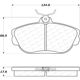 Purchase Top-Quality Front Severe Duty Semi Metallic Premium Pad by CENTRIC PARTS - 106.06010 pa3