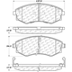 Purchase Top-Quality Plaquette avant semi-métalique de qualité supérieur Severe Duty by CENTRIC PARTS - 106.07000 pa2