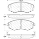 Purchase Top-Quality Plaquette avant semi-métalique de qualité supérieur Severe Duty by CENTRIC PARTS - 106.07000 pa4