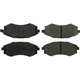 Purchase Top-Quality CENTRIC PARTS - 106.07001 - Front Disc Brake Pads pa1