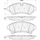 Purchase Top-Quality Front Severe Duty Semi Metallic Premium Pad by CENTRIC PARTS - 106.07530 pa6