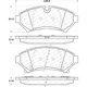 Purchase Top-Quality Front Severe Duty Semi Metallic Premium Pad by CENTRIC PARTS - 106.07530 pa7