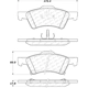 Purchase Top-Quality Front Severe Duty Semi Metallic Premium Pad by CENTRIC PARTS - 106.08570 pa8