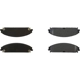 Purchase Top-Quality CENTRIC PARTS - 106.10580 - Front Disc Brake Pad Set pa1