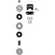 Purchase Top-Quality Front Shock Absorber by BILSTEIN - 25-277012 pa1