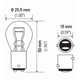 Purchase Top-Quality HELLA - 1157TB - Light Bulb pa2