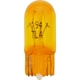 Purchase Top-Quality SYLVANIA - 194NA.BP2 - Natural Amber Basic Miniature Bulb pa1