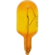 Purchase Top-Quality SYLVANIA - 194NA.BP2 - Natural Amber Basic Miniature Bulb pa2