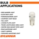 Purchase Top-Quality SYLVANIA - 2825SL.BP2 - LED White Mini Bulb pa9