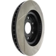 Purchase Top-Quality Front Slotted Rotor by CENTRIC PARTS - 126.66069SR pa1
