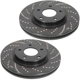 Purchase Top-Quality Front Slotted Rotor by EBC BRAKE - GD7094 pa11