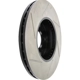 Purchase Top-Quality Front Slotted Rotor by STOPTECH - 126.42043SL pa8