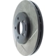 Purchase Top-Quality Front Slotted Rotor by STOPTECH - 126.61072SL pa7