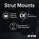 Purchase Top-Quality KYB - SM5855 - Front Strut Mounting Kit pa3