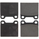 Purchase Top-Quality Front Super Premium Ceramic Pads by CENTRIC PARTS - 105.00310 pa3