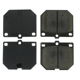 Purchase Top-Quality Front Super Premium Ceramic Pads by CENTRIC PARTS - 105.01140 pa3