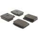 Purchase Top-Quality Front Super Premium Ceramic Pads by CENTRIC PARTS - 105.01170 pa2