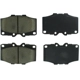 Purchase Top-Quality Front Super Premium Ceramic Pads by CENTRIC PARTS - 105.01370 pa12
