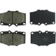 Purchase Top-Quality Front Super Premium Ceramic Pads by CENTRIC PARTS - 105.01370 pa8