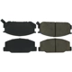 Purchase Top-Quality Front Super Premium Ceramic Pads by CENTRIC PARTS - 105.02450 pa2