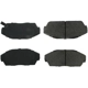 Purchase Top-Quality Front Super Premium Ceramic Pads by CENTRIC PARTS - 105.04090 pa10