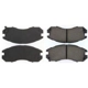 Purchase Top-Quality Front Super Premium Ceramic Pads by CENTRIC PARTS - 105.04700 pa10