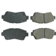 Purchase Top-Quality Front Super Premium Ceramic Pads by CENTRIC PARTS - 105.04760 pa4