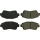 Purchase Top-Quality Front Super Premium Ceramic Pads by CENTRIC PARTS - 105.04761 pa7