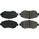 Purchase Top-Quality Front Super Premium Ceramic Pads by CENTRIC PARTS - 105.06190 pa1