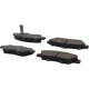 Purchase Top-Quality CENTRIC PARTS - 105.06211 - Front Disc Brake Pad Set pa3