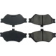 Purchase Top-Quality Front Super Premium Ceramic Pads by CENTRIC PARTS - 105.06780 pa1