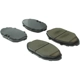 Purchase Top-Quality Front Super Premium Ceramic Pads by CENTRIC PARTS - 105.07480 pa1