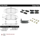 Purchase Top-Quality CENTRIC PARTS - 105.07640 - Front Super Premium Ceramic Pads pa7