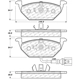 Purchase Top-Quality Front Super Premium Ceramic Pads by CENTRIC PARTS - 105.07681 pa4