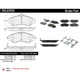Purchase Top-Quality CENTRIC PARTS - 105.07970 - Front Super Premium Ceramic Pads pa2