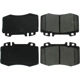 Purchase Top-Quality Front Super Premium Ceramic Pads by CENTRIC PARTS - 105.08470 pa6