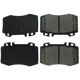 Purchase Top-Quality Front Super Premium Ceramic Pads by CENTRIC PARTS - 105.08470 pa7