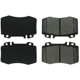 Purchase Top-Quality Front Super Premium Ceramic Pads by CENTRIC PARTS - 105.08472 pa9